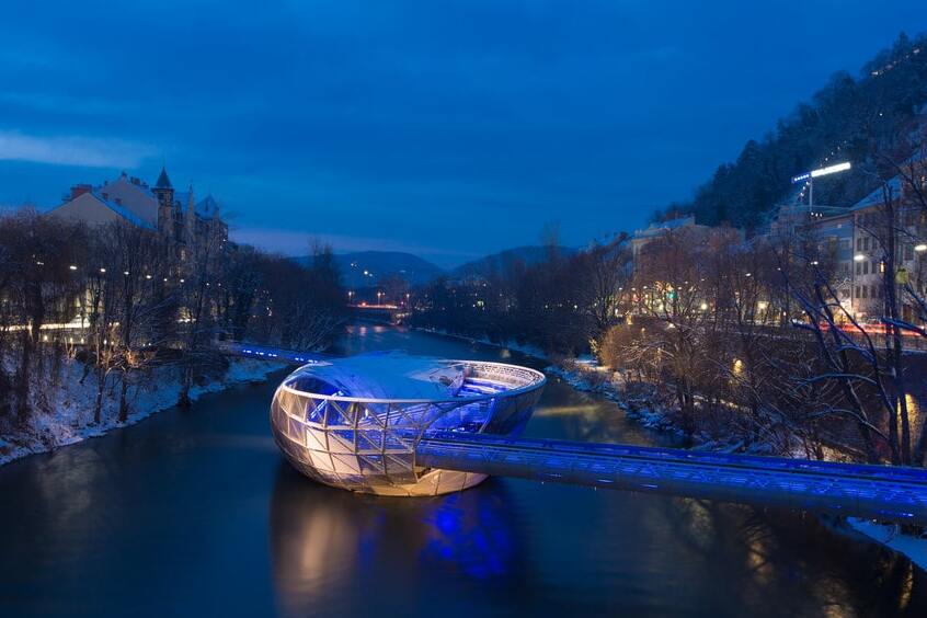 奥地利格拉茨的Murinsel - Graz | Secret World Trip Planner