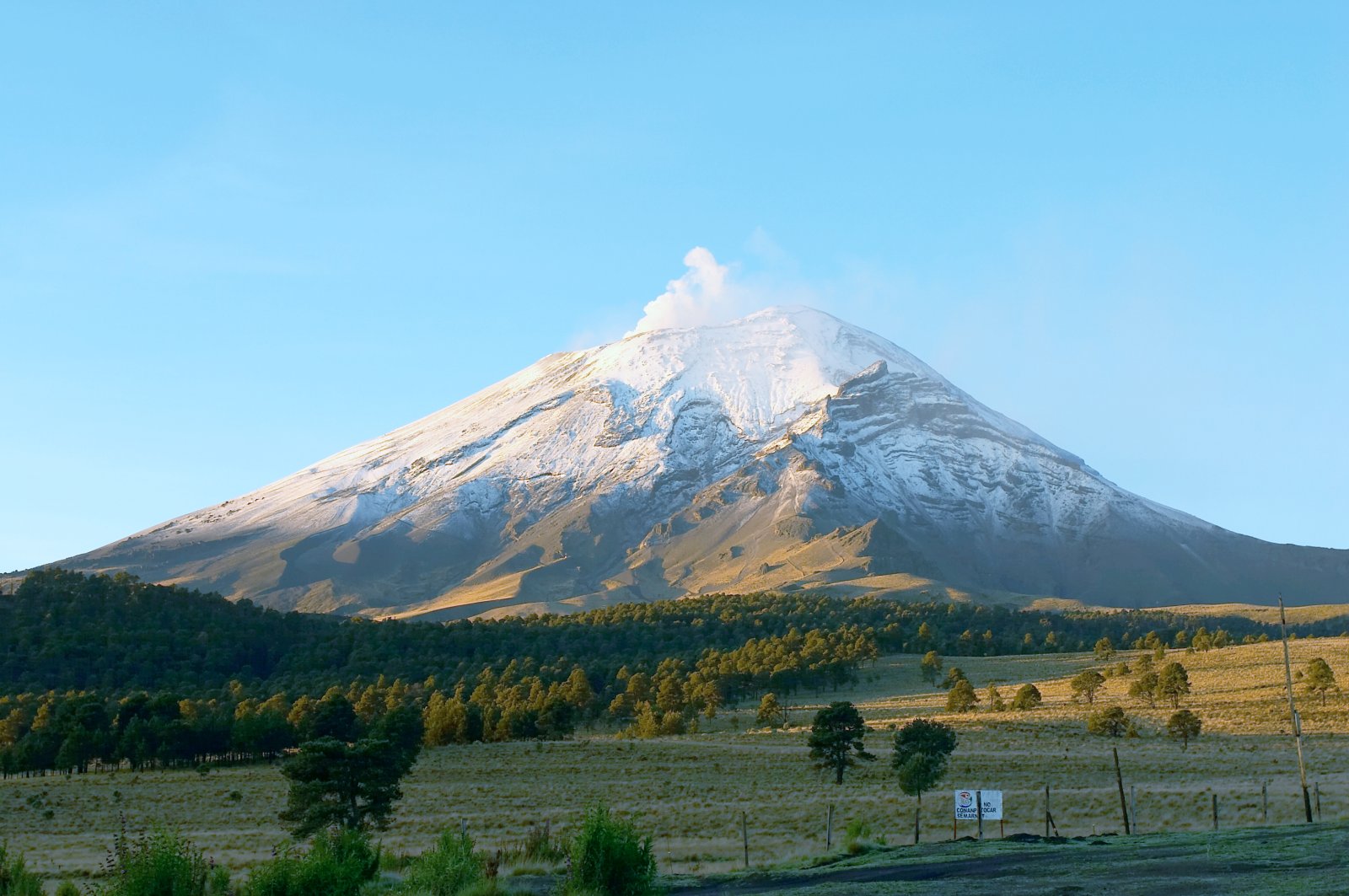 Вулкан Попокатепетль в Мессико - Popocatépetl | Secret World Trip Planner