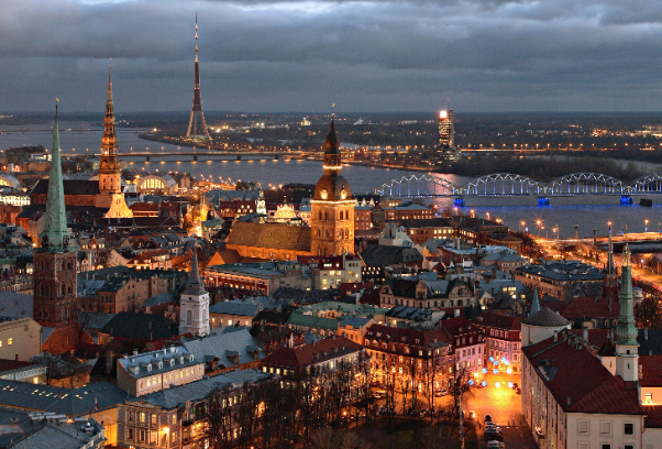 Riga er hovedstaden og den største by i Letland.Letland var - Riga | Secret World Trip Planner