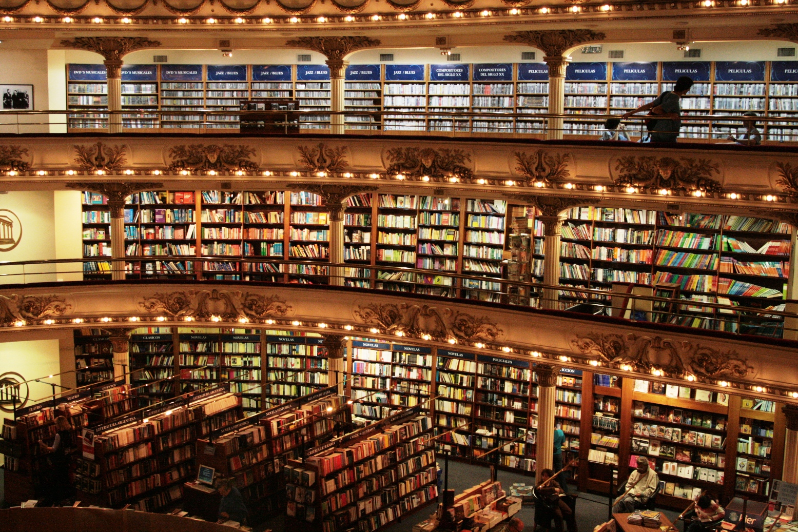 El Ateneo Grand Splendid, toko buku yang terkenal - Buenos Aires | Secret World Trip Planner