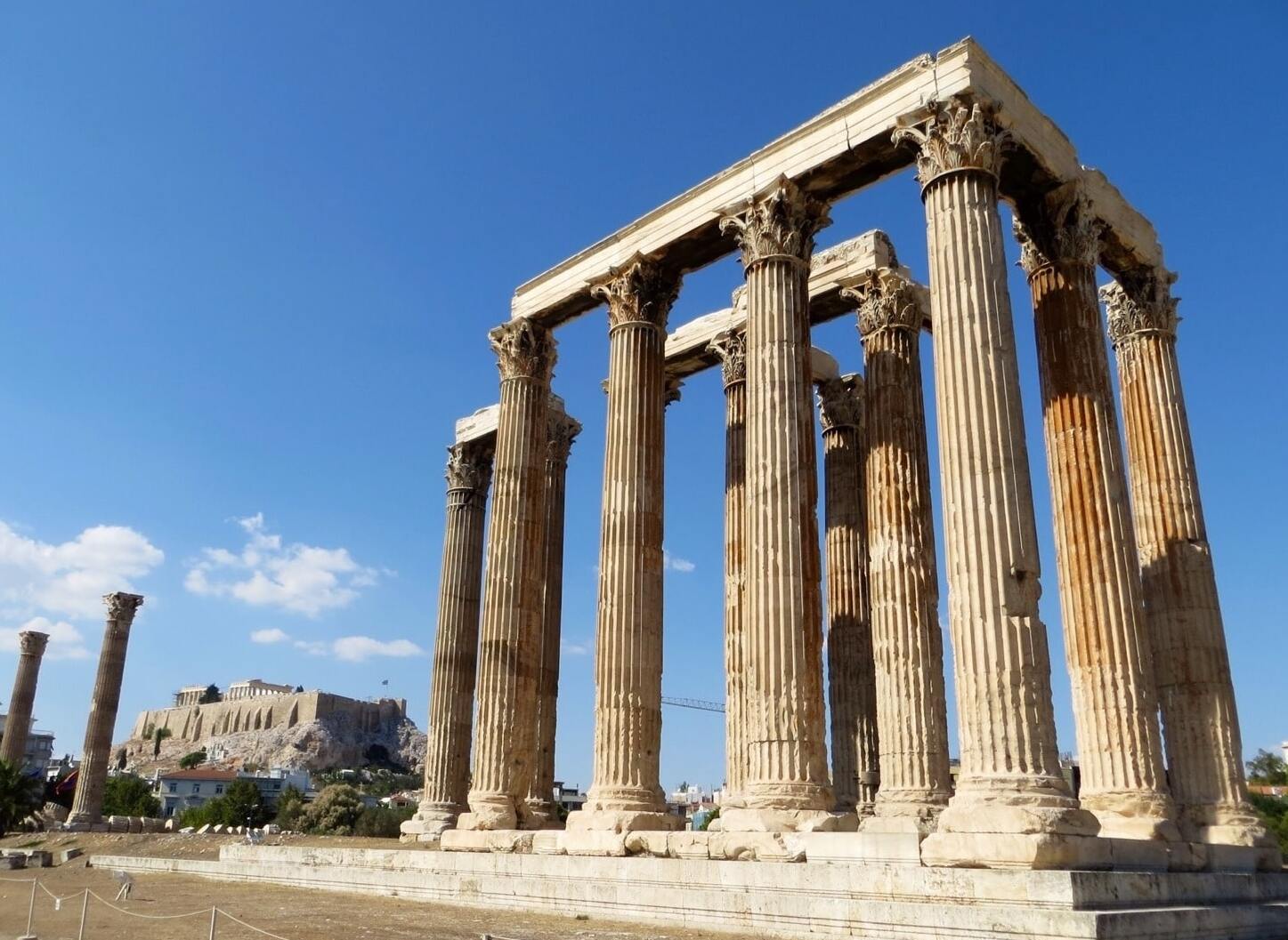 Athen | Det olympiske Zeus-tempel - Atene | Secret World Trip Planner
