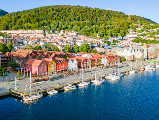 The Unesco district of Bryggen