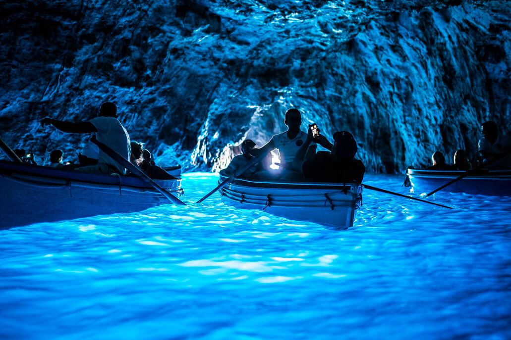 Bláa Grotto, eða Grotta Blue á Capri - Grotta Azzurra | Secret World Trip Planner