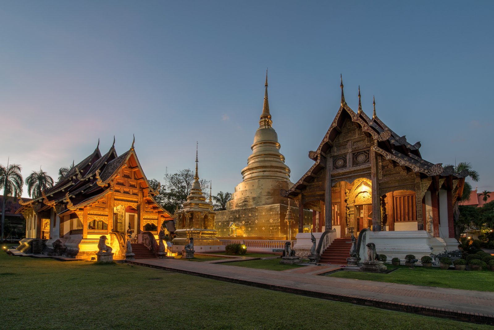 Ing Wat Phra Singh , ing candhi misuwur saka Chiang Mai  - Amphoe Mueang Chiang Mai | Secret World Trip Planner