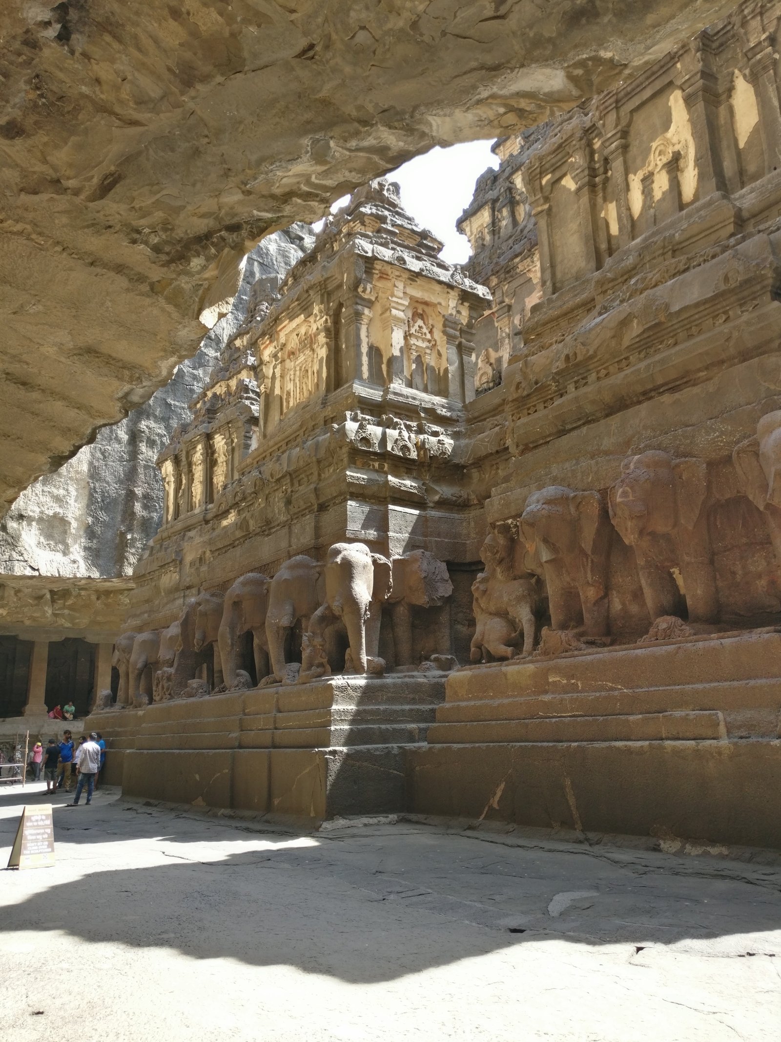 The Kailasa temple at Ellora - Ellora | Secret World Trip Planner