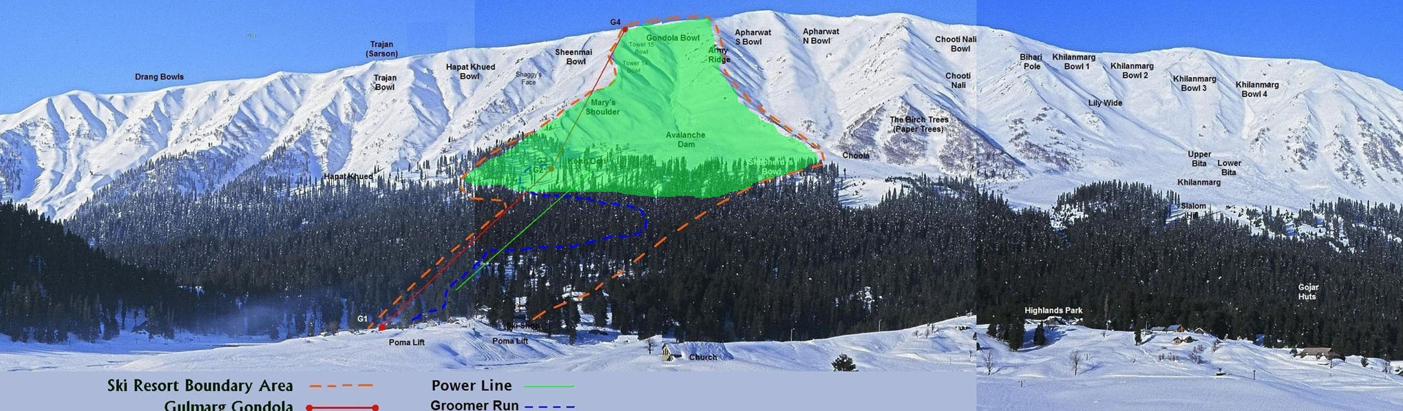 Гульмарг или “Луг цветов” - Тайный мир - Gulmarg | Secret World Trip Planner