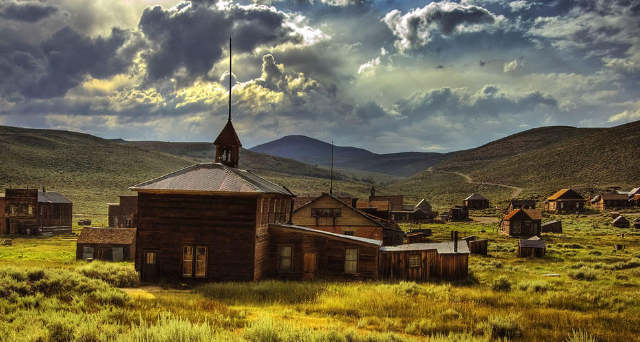 Bodie, la era pasada del Oeste americano
