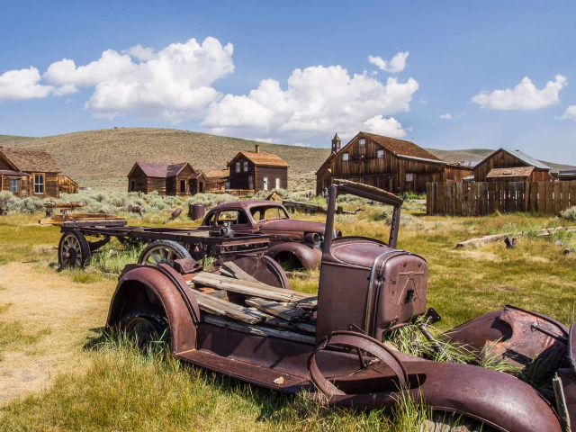 Bodie, la era pasada del Oeste americano