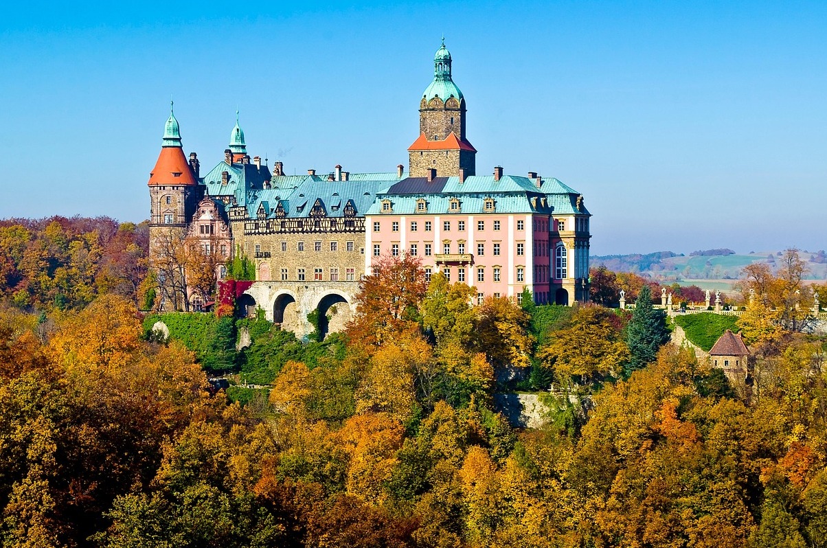 Hrad Ksiaz v Sliezsku v Poľsku - Wa?brzych | Secret World Trip Planner