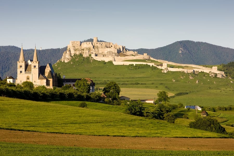 The Spiš Castle in eastern Slovakia.