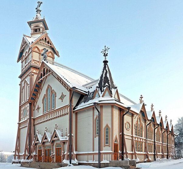 KAJAANI EBANJELIKOA LUTHERAN CHURCH - Kajaani | Secret World Trip Planner