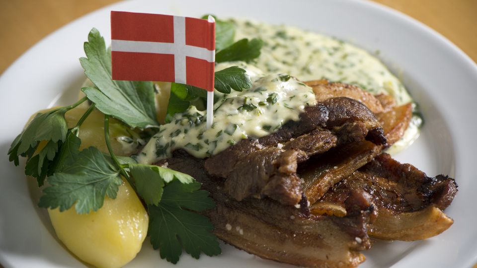 denmark Crispy pork with parsley sauce Secret World