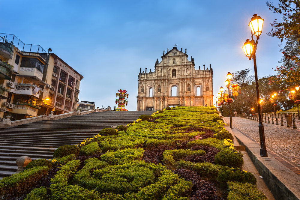 Ruins of St. Paul's Cathedral 