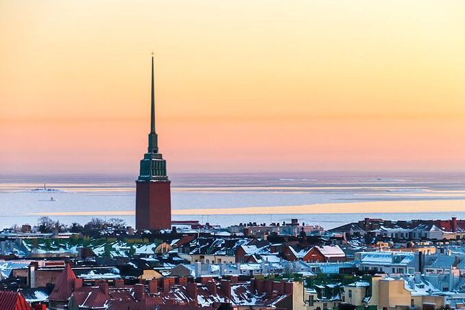 כנסיית מיקאל אגריקולה, כנסייה לותרנית בהלסיגפור. - Helsingfors | Secret World Trip Planner