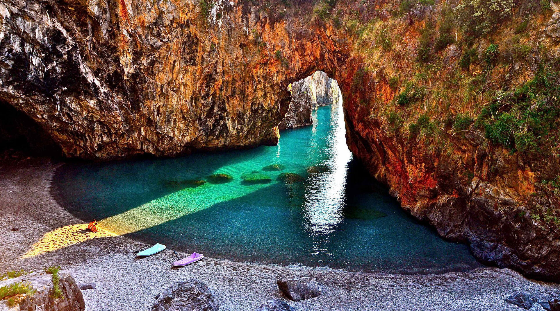 इटली: गुप्त beach...an बहुत बढ़िया गुप्त जगह है ।   - San Nicola Arcella | Secret World Trip Planner