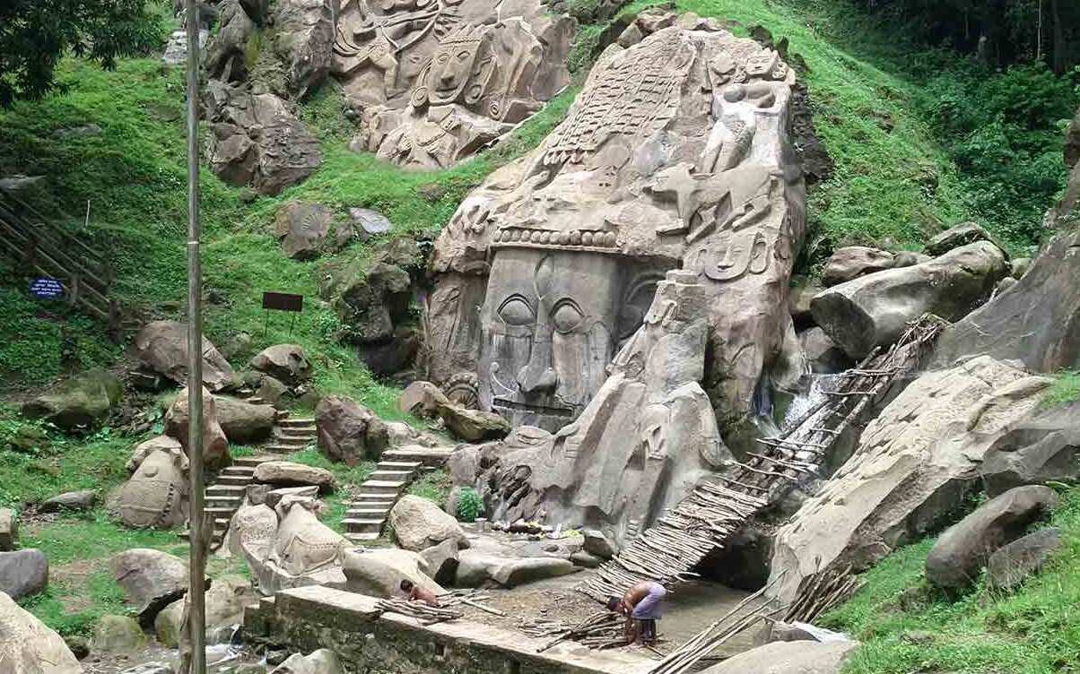 Unakoti یا Unokoti و سنگ های آن - Unakoti | Secret World Trip Planner