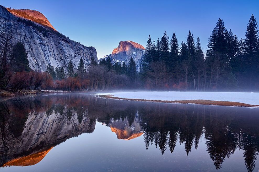 镜湖：优胜美地最受欢迎的目的地之一 - Mirror Lake | Secret World Trip Planner