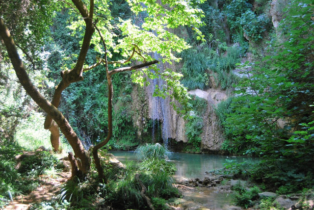 The Kalamaris Waterfall - Pilos | Secret World Trip Planner