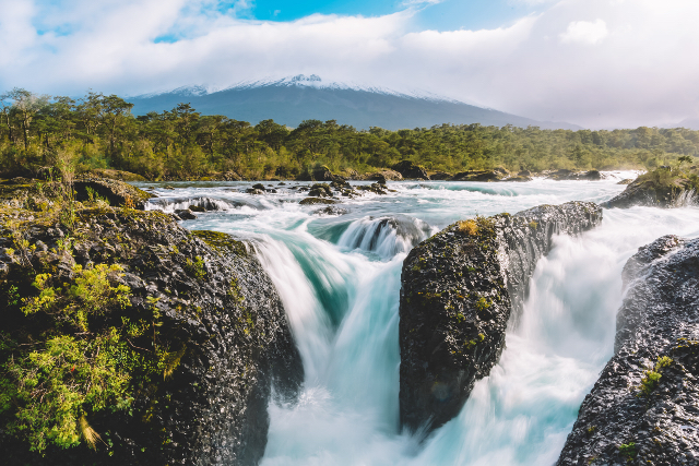 Petrohué ના ધોધ - 5550000 Puerto Varas | Secret World Trip Planner