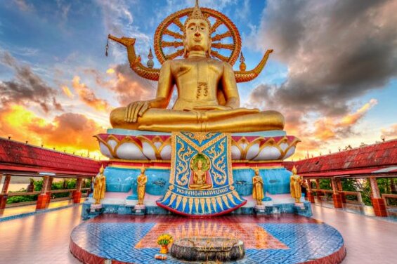 Büyük Buda, Kho Samui'de bir tapınak - Ko Samui District | Secret World Trip Planner