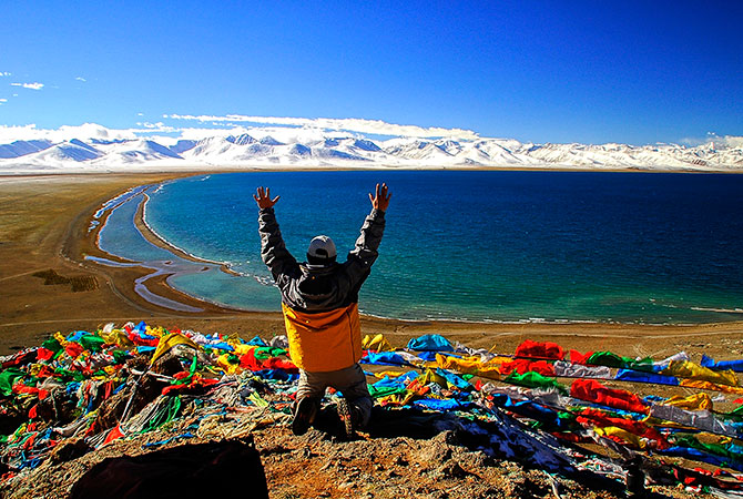 ナムツォ チベット語 天の湖 のために Secret World