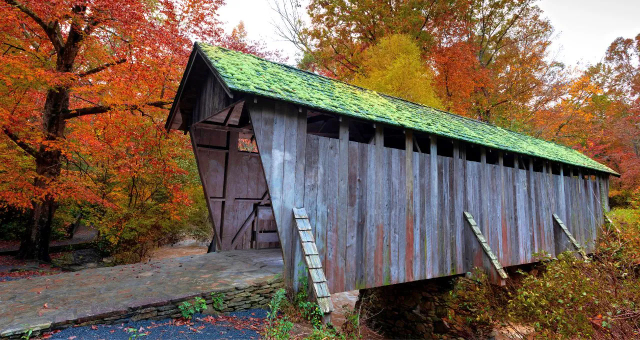 Pont couvert de Pisgah - Asheboro | Secret World Trip Planner