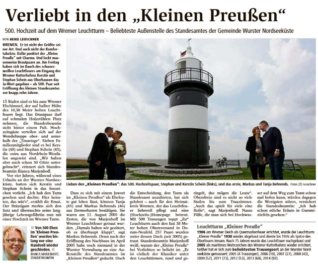 Il faro Маленькая Пруссия - Wurster Nordseeküste | Secret World Trip Planner