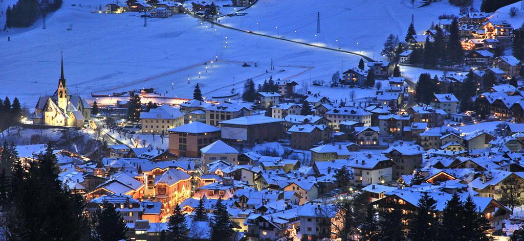 Moena és Val di Fassa fényei