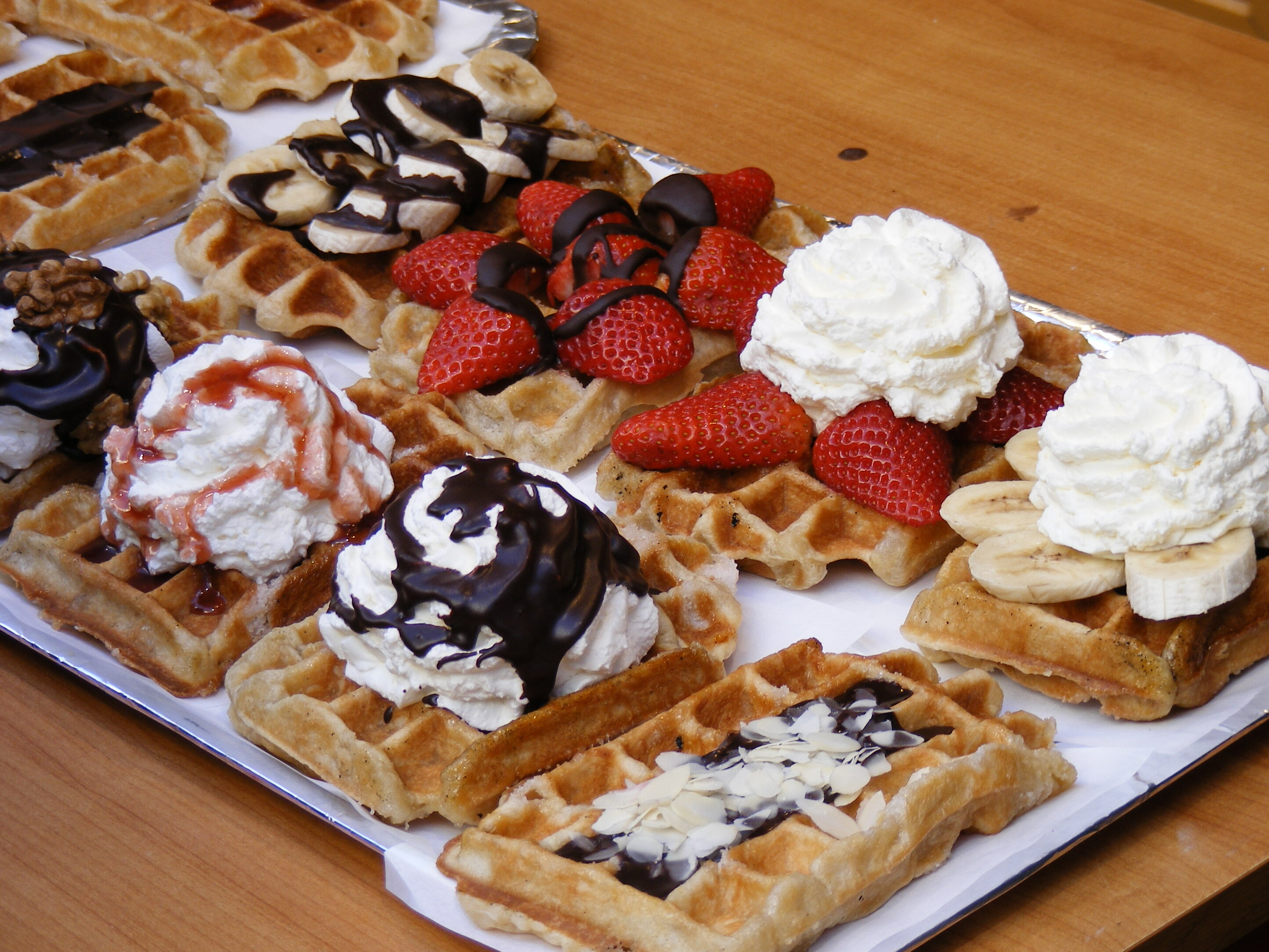 Бельгійскія вафлі - Bruxelles | Secret World Trip Planner