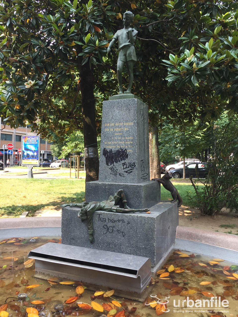 چشمہ میں Pinocchio