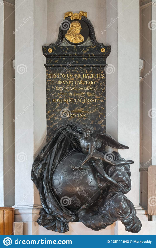 Memorial ni René Descartes - Adolf Fredriks kyrkogata | Secret World Trip Planner