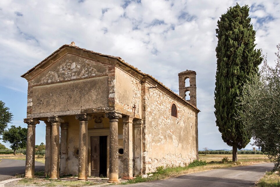 Fabbricciano and the church of Santa Maria delle Nevi