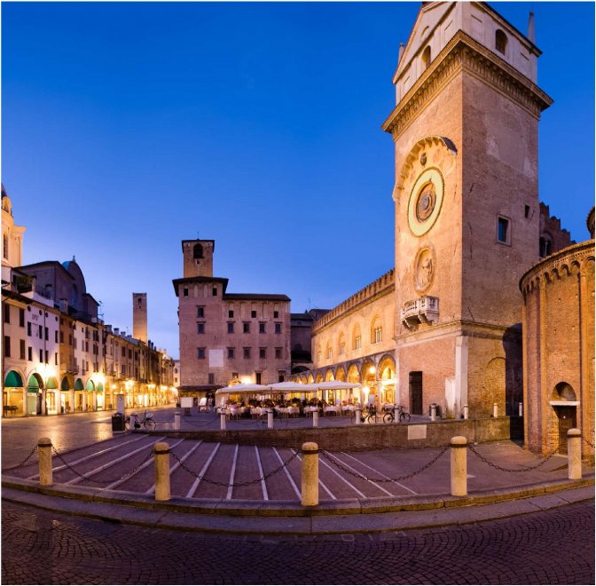 Mantova: Piazza Erbe