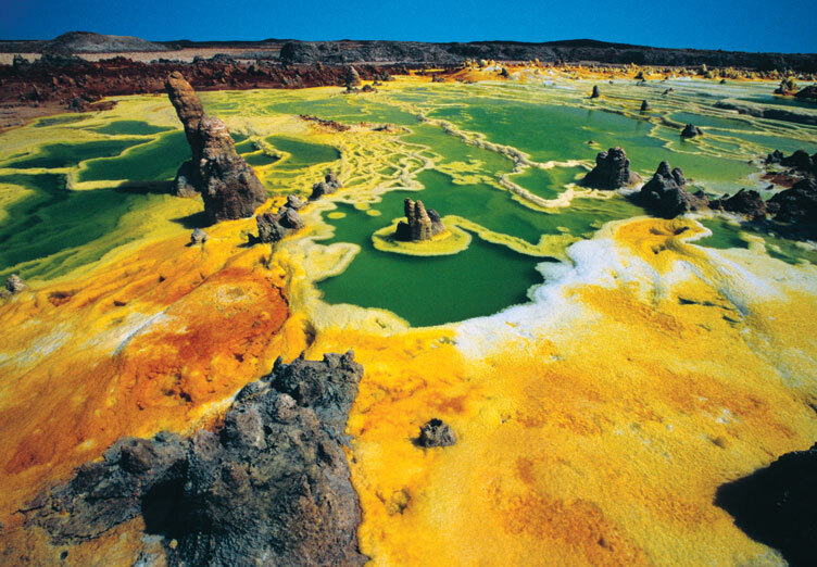 达洛尔是埃塞俄比亚的煤渣锥火山 - Dallol | Secret World Trip Planner