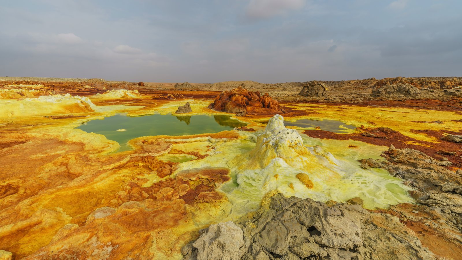 达洛尔是埃塞俄比亚的煤渣锥火山 - Dallol | Secret World Trip Planner