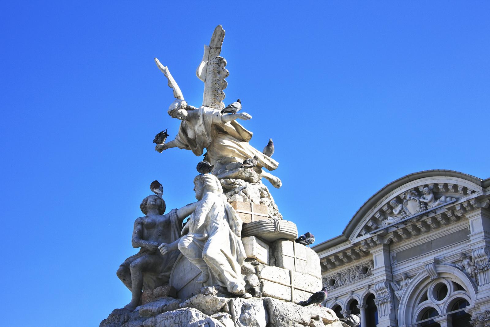 Trieste: Nelja kontinendi purskkaev