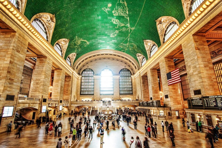 ニューヨーク グランドセントラル駅のささやきアーチ Secret World