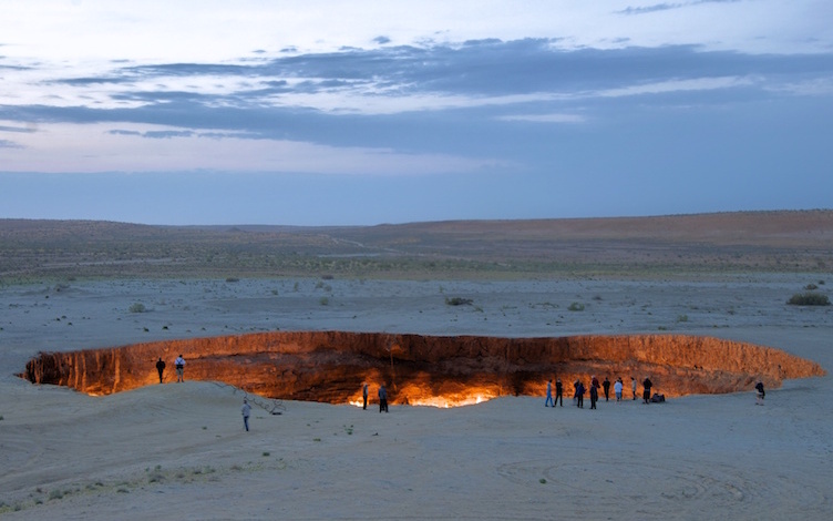 Turquemenistão: A porta para o inferno - Porta dell'inferno | Secret World Trip Planner