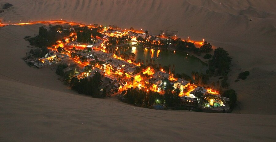 秘鲁：Huacachina是沙漠中的真正绿洲 - Huacachina | Secret World Trip Planner