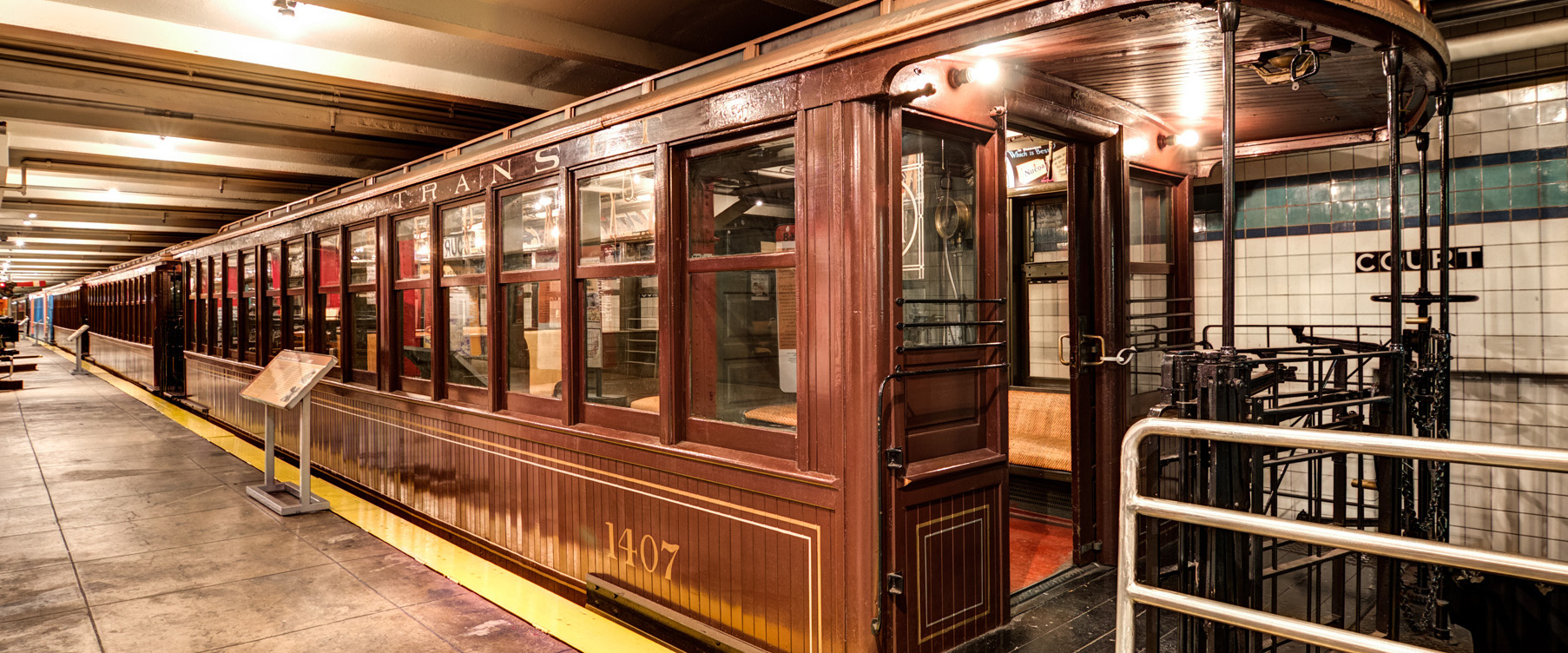 Ne.York Transit Museum - en autentisk 1930s metrostation. - Brooklyn | Secret World Trip Planner