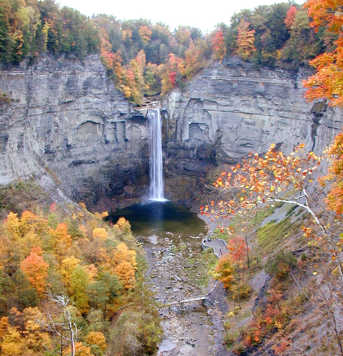Taughannock Falls in Ulysses - Trumansburg | Secret World Trip Planner