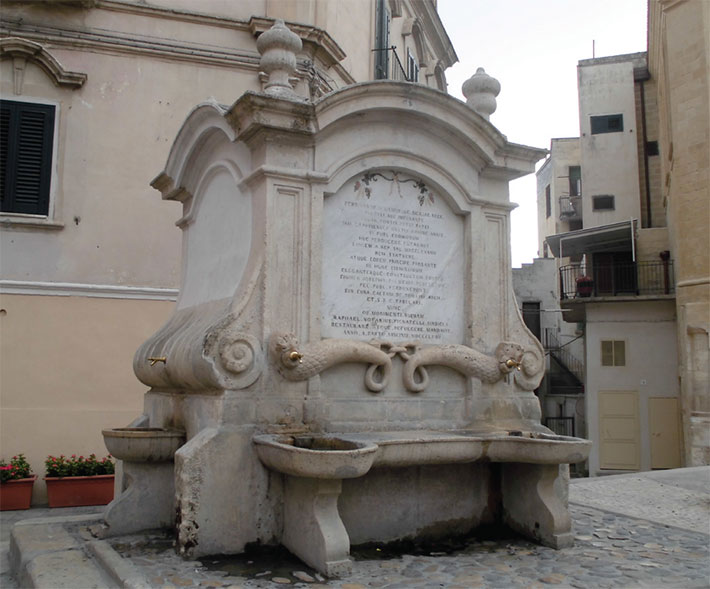 Fontana Ferdinandea de le “Quattro fon ...