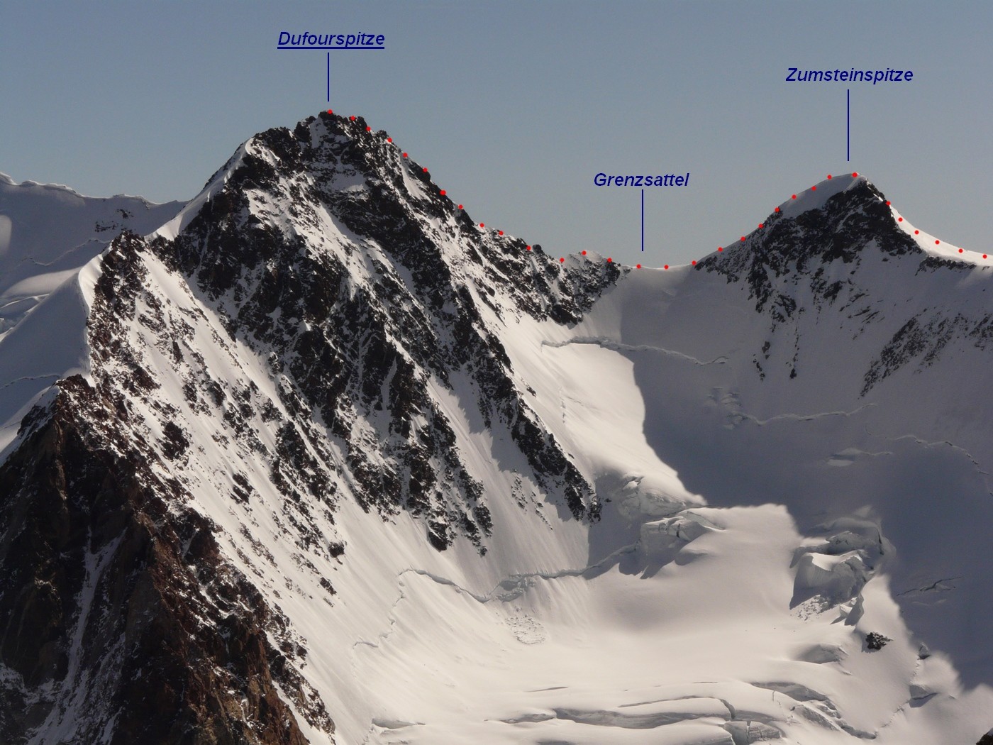 Tænke dygtige Mange Dufourspit ISE er den højeste top i Monte ... - Secret World