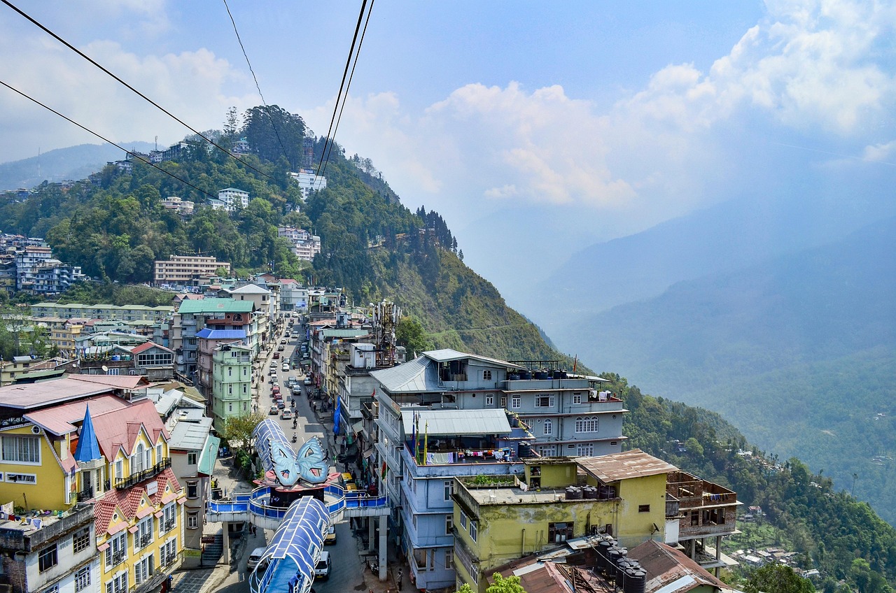Gangtok, the capital of Sikkim in the Himalayan range - Gangtok | Secret World Trip Planner