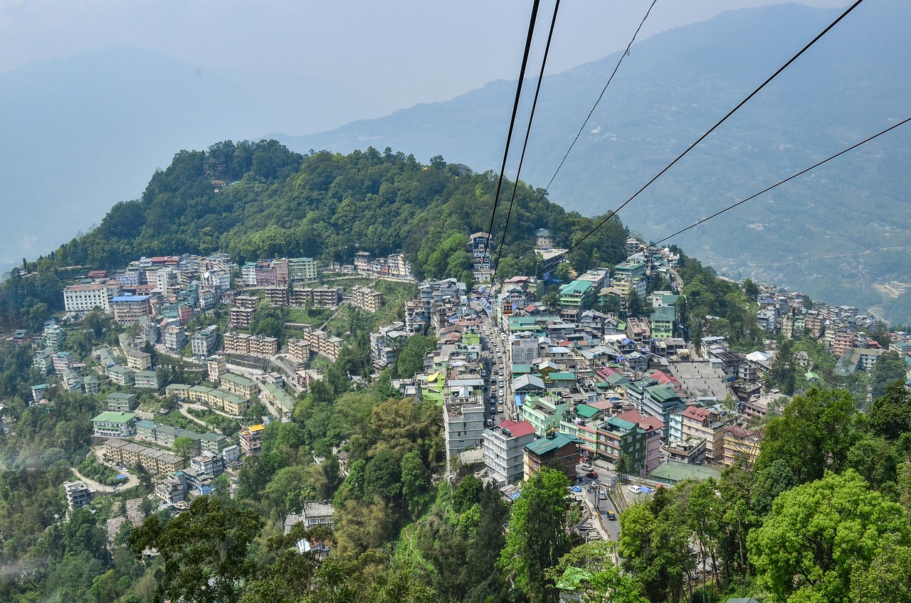 Gangtok, the capital of Sikkim in the Himalayan range - Gangtok | Secret World Trip Planner