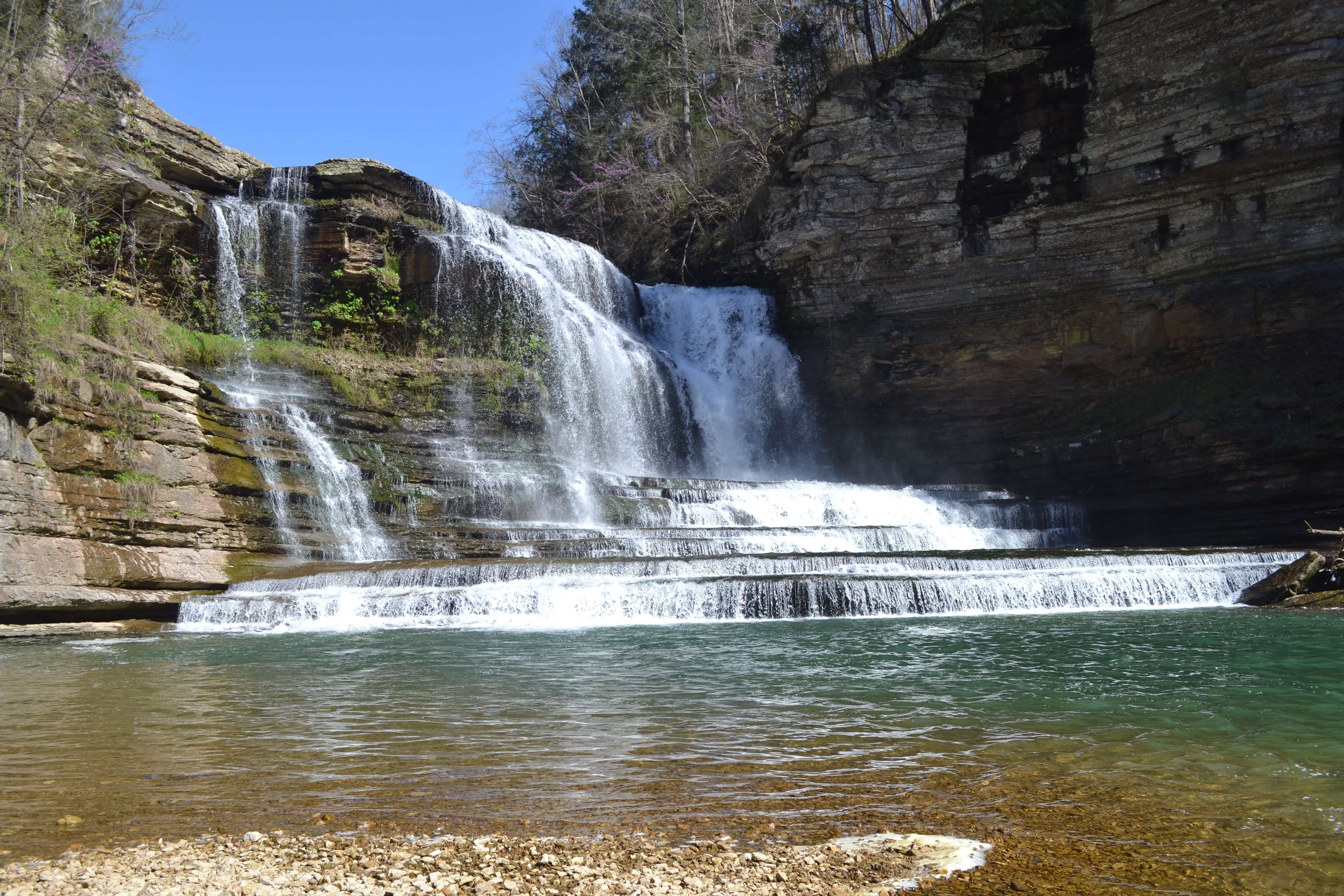 Водопад в Теннесси lovers Leap