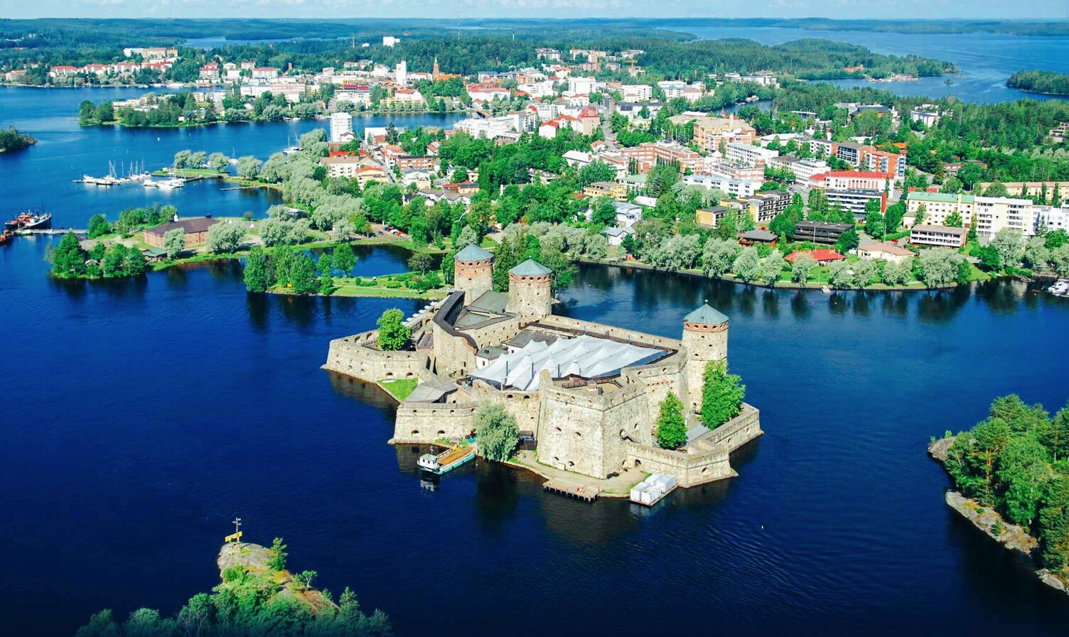 Daerah Savonlinna adalah pearl of Lake Saima - Savonlinna | Secret World Trip Planner