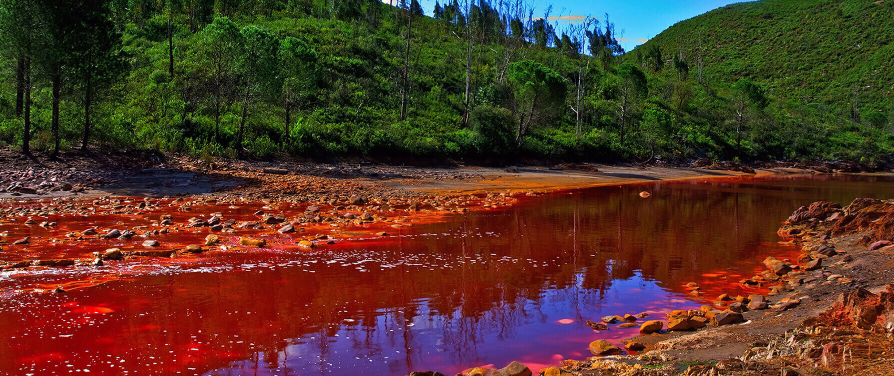 Il Rio Tinto un fiume color rosso: the river that looks like another planet