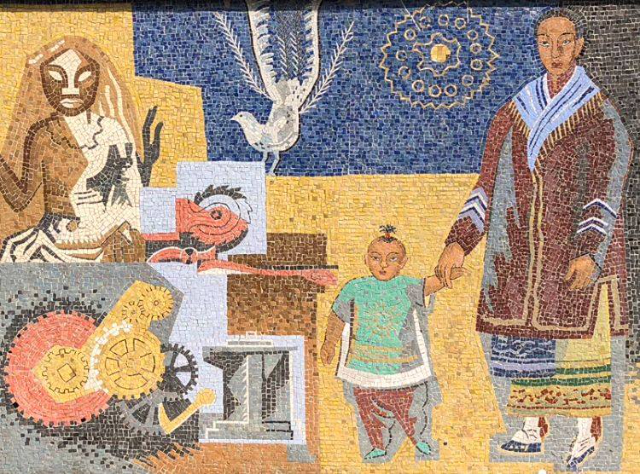 O Mosaico do Edifício dos Correios - Alessandria | Secret World Trip Planner