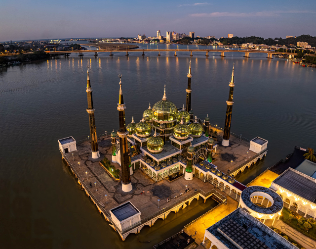 La mosquée de cristal